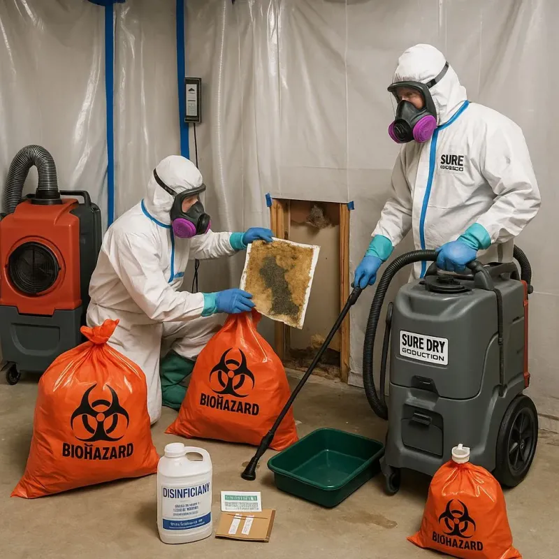 Contaminated Water Handling Protocols process in Trucksville, PA