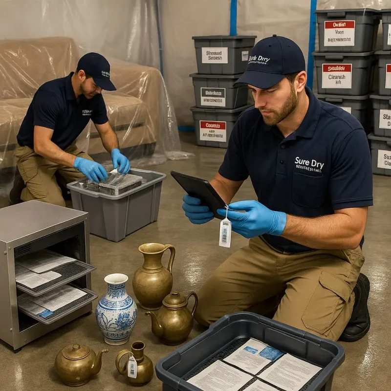 Content Protection and Restoration process in Trucksville, PA